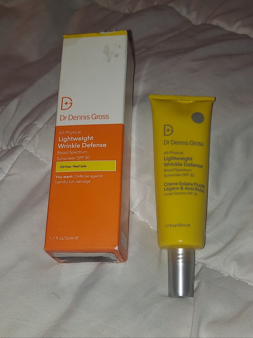 DR DENNIS GROSS SKINCARELightweight Wrinkle Defense Sunscreen SPF 30- BRAND NEW